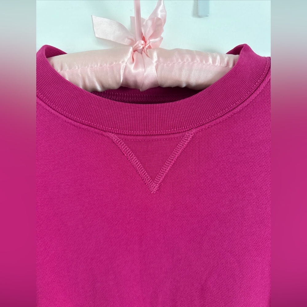 7 for All Mankind Sweatshirt Relaxed Fit XS - Picture 7 of 9